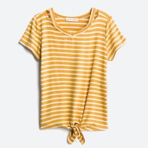 Kay Tie Front Cut Out Top (Girl L)